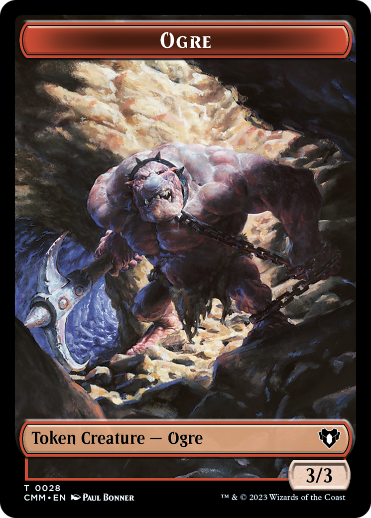 Ogre Token [Commander Masters Tokens] | Dumpster Cat Games