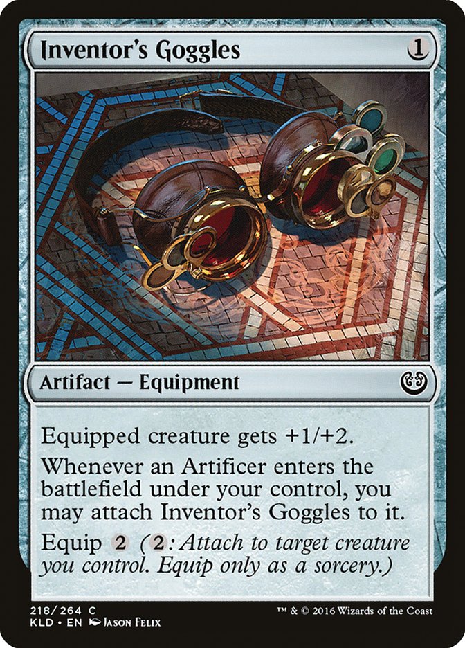 Inventor's Goggles [Kaladesh] | Dumpster Cat Games