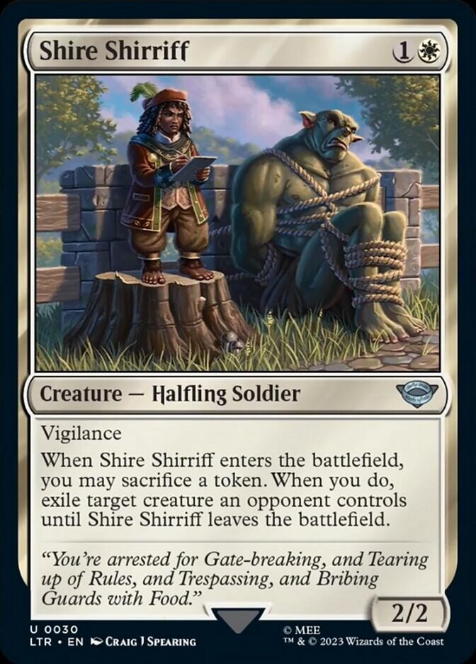 Shire Shirriff [The Lord of the Rings: Tales of Middle-Earth] | Dumpster Cat Games