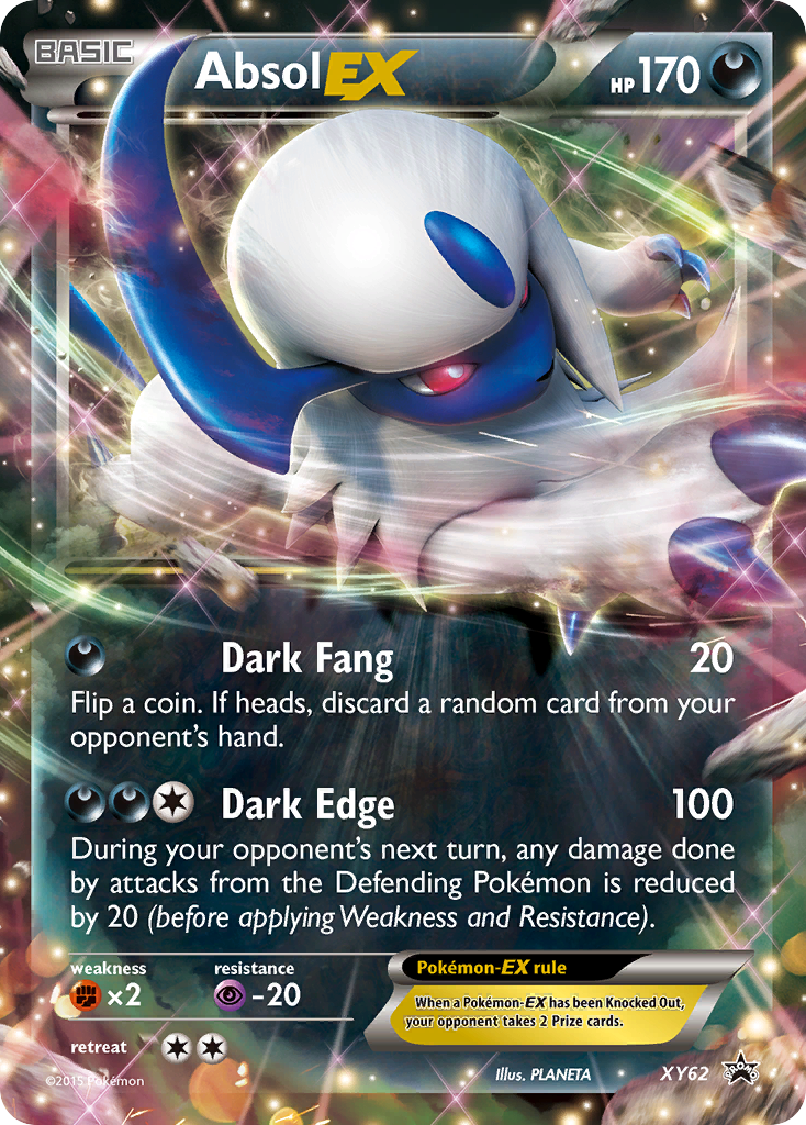 Absol EX (XY62) [XY: Black Star Promos] | Dumpster Cat Games