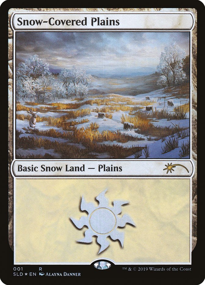 Snow-Covered Plains (001) [Secret Lair Drop Series] | Dumpster Cat Games