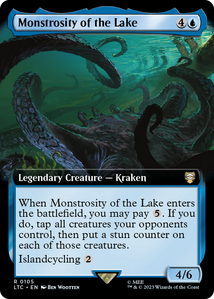 Monstrosity of the Lake (Extended Art) [The Lord of the Rings: Tales of Middle-Earth Commander] | Dumpster Cat Games