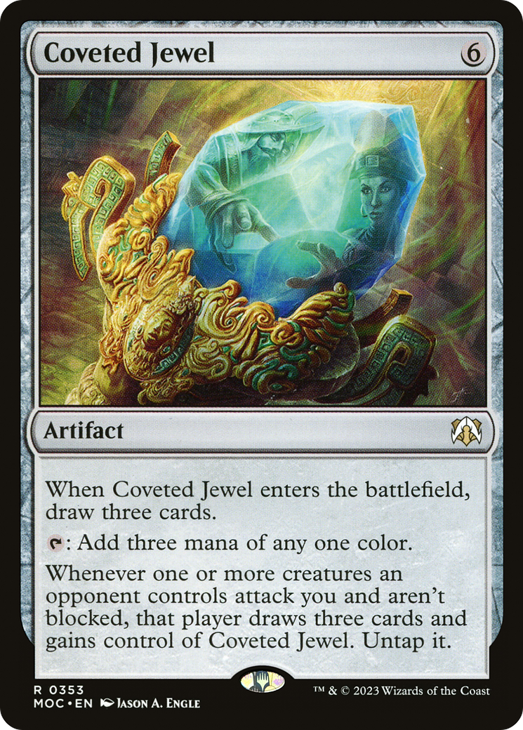 Coveted Jewel (Ripple Foil) [Modern Horizons 3 Commander] | Dumpster Cat Games