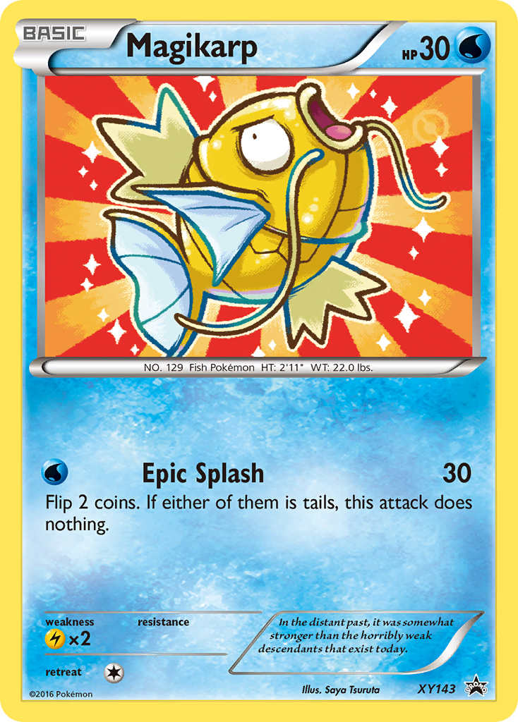 Magikarp (XY143) [XY: Black Star Promos] | Dumpster Cat Games