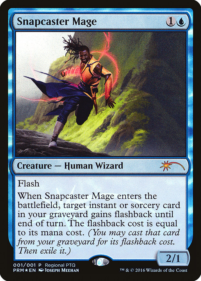 Snapcaster Mage (Regional PTQ) [Pro Tour Promos] | Dumpster Cat Games