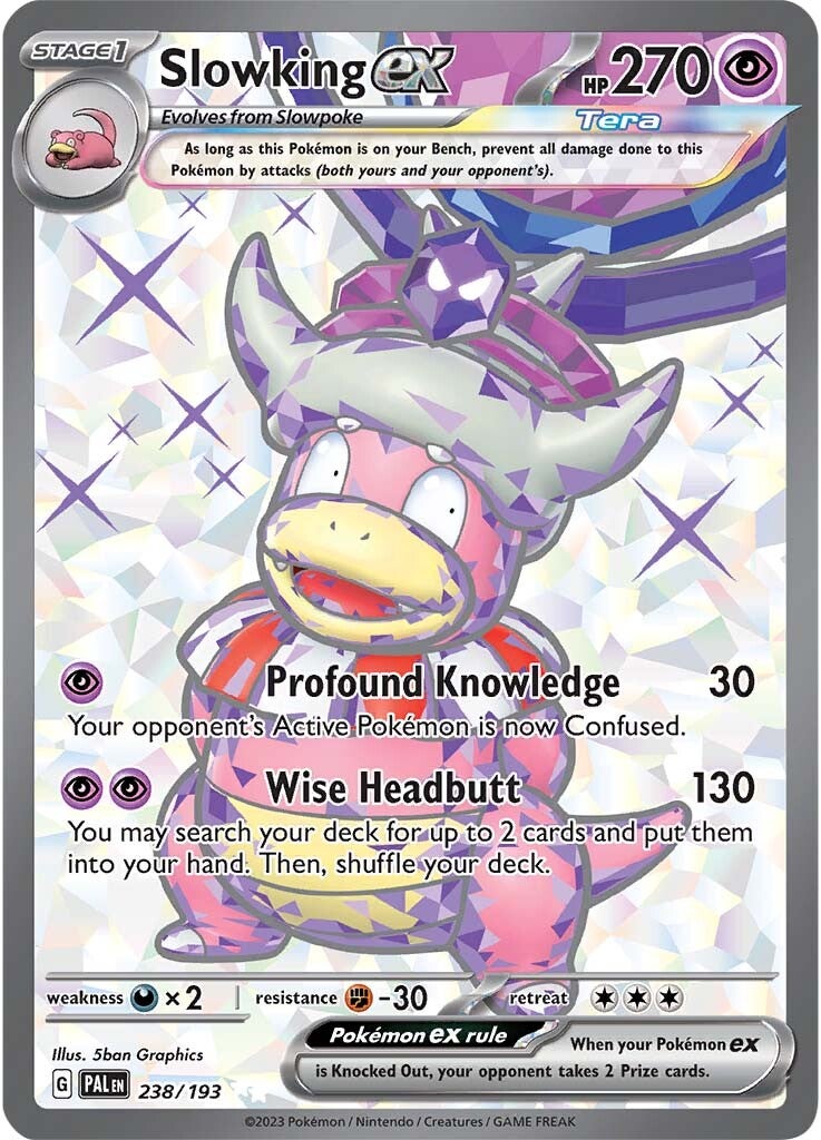 Slowking ex (238/193) [Scarlet & Violet: Paldea Evolved] | Dumpster Cat Games