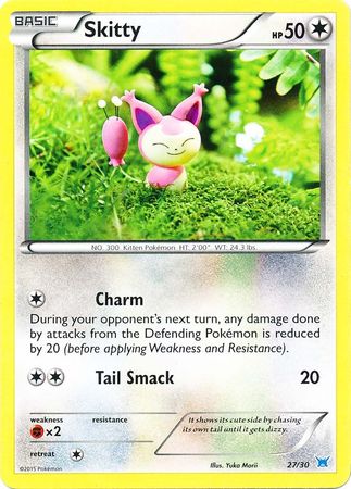 Skitty (27/30) [XY: Trainer Kit 2 - Latios] | Dumpster Cat Games