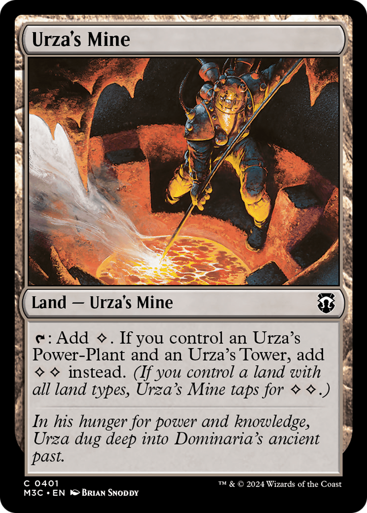 Urza's Mine (Ripple Foil) [Modern Horizons 3 Commander] | Dumpster Cat Games