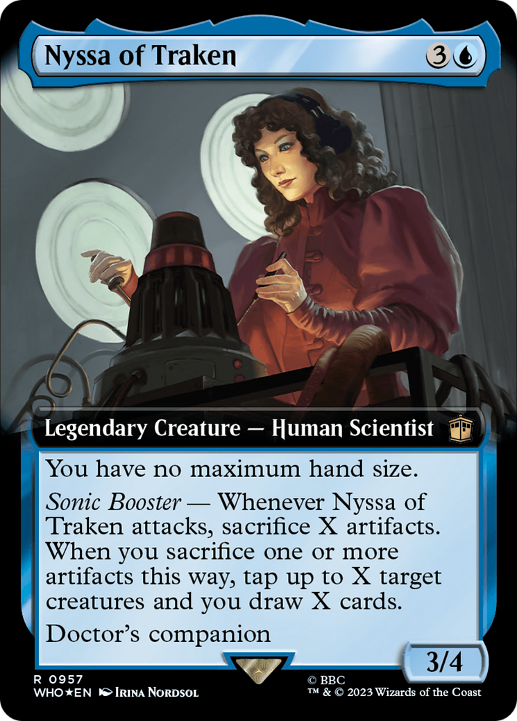 Nyssa of Traken (Extended Art) (Surge Foil) [Doctor Who] | Dumpster Cat Games