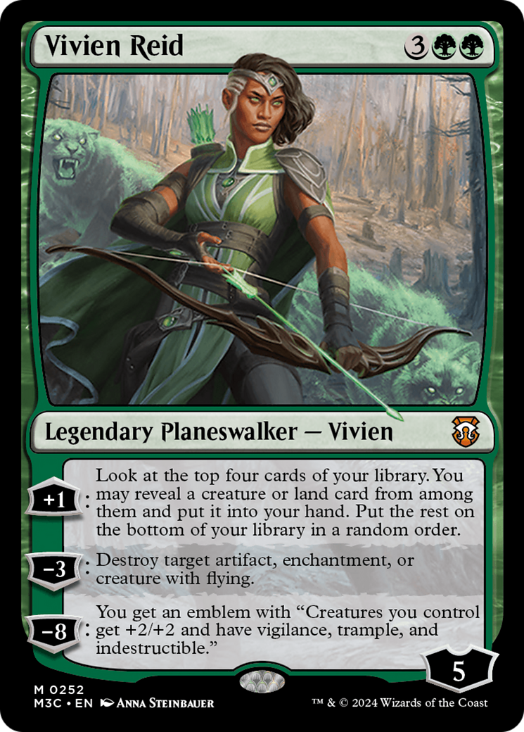 Vivien Reid (Ripple Foil) [Modern Horizons 3 Commander] | Dumpster Cat Games