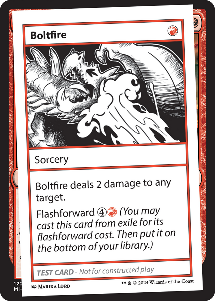 Boltfire [Mystery Booster 2 Playtest Cards] | Dumpster Cat Games