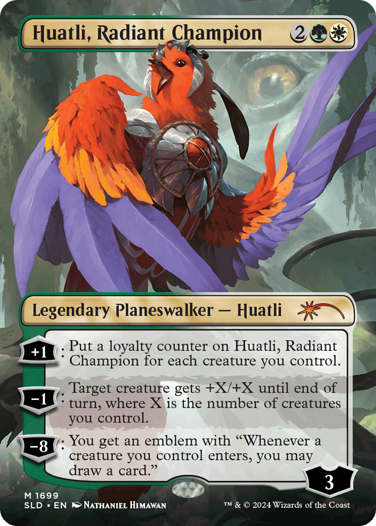 Huatli, Radiant Champion [Secret Lair Drop Series] | Dumpster Cat Games