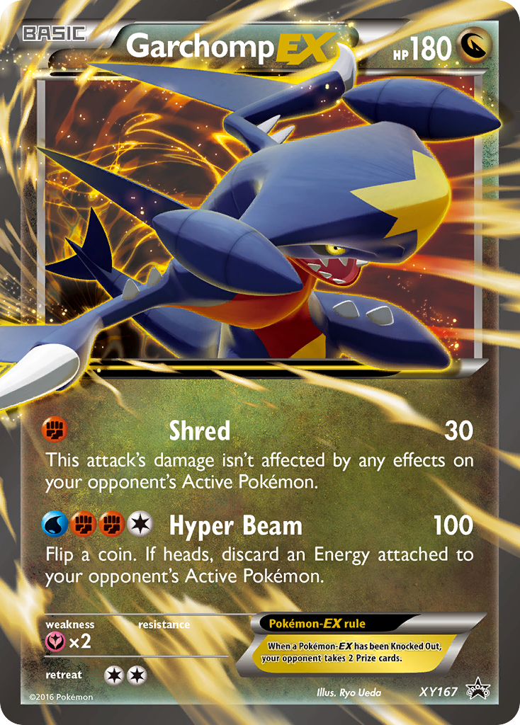 Garchomp EX (XY167) [XY: Black Star Promos] | Dumpster Cat Games