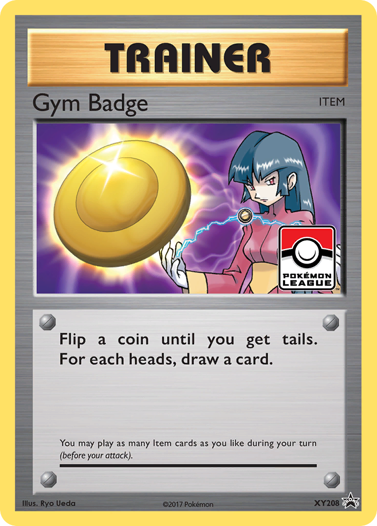 Gym Badge (XY208) (Sabrina) [XY: Black Star Promos] | Dumpster Cat Games