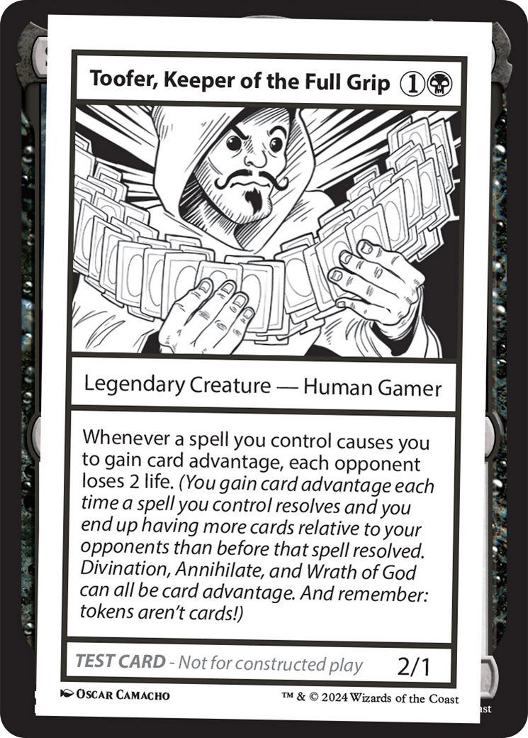 Toofer, Keeper of the Full Grip [Mystery Booster 2 Playtest Cards] | Dumpster Cat Games