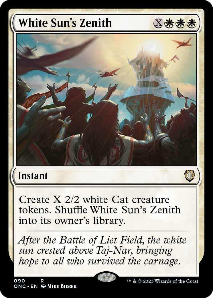 White Sun's Zenith [Phyrexia: All Will Be One Commander] | Dumpster Cat Games