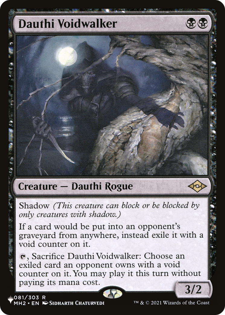 Dauthi Voidwalker [The List Reprints] | Dumpster Cat Games