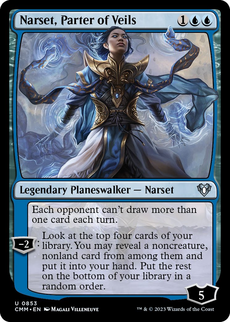 Narset, Parter of Veils [Commander Masters] | Dumpster Cat Games