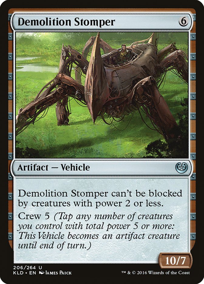 Demolition Stomper [Kaladesh] | Dumpster Cat Games