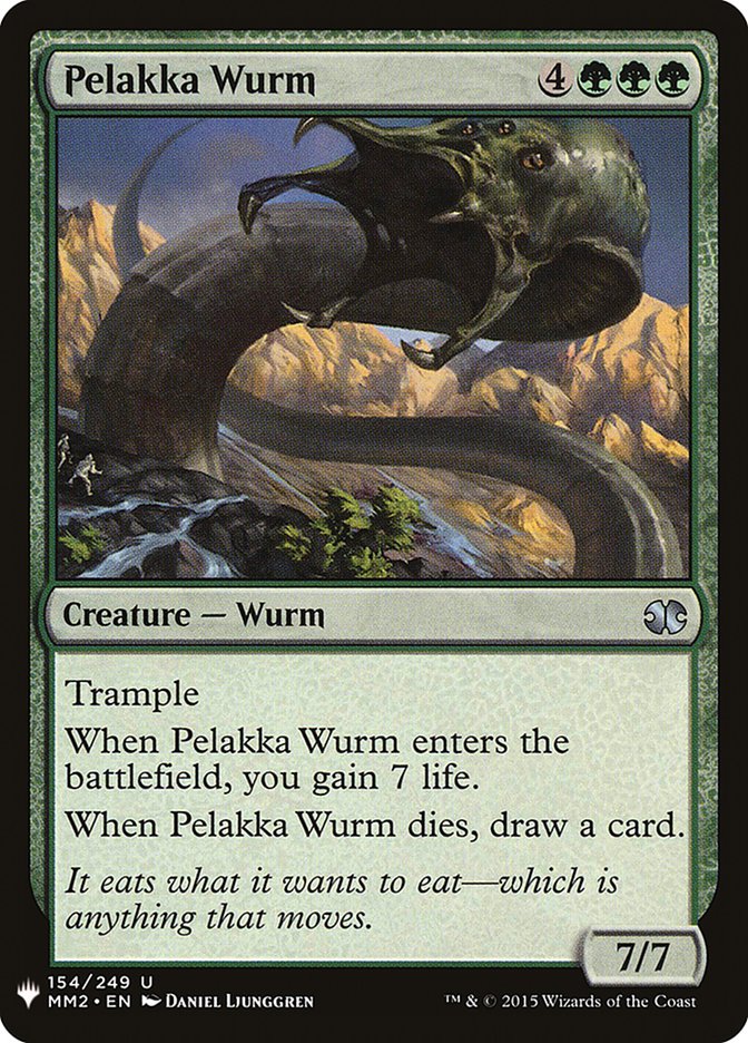 Pelakka Wurm [Mystery Booster] | Dumpster Cat Games