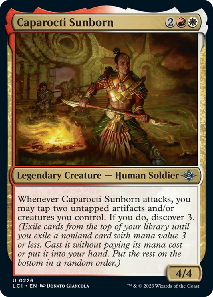 Caparocti Sunborn [The Lost Caverns of Ixalan] | Dumpster Cat Games