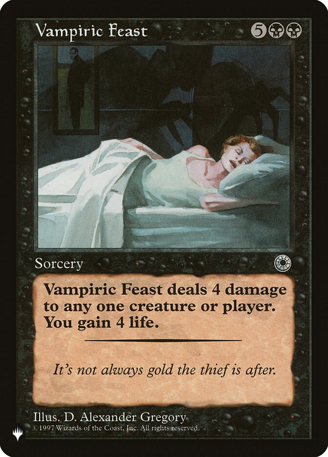 Vampiric Feast [The List] | Dumpster Cat Games