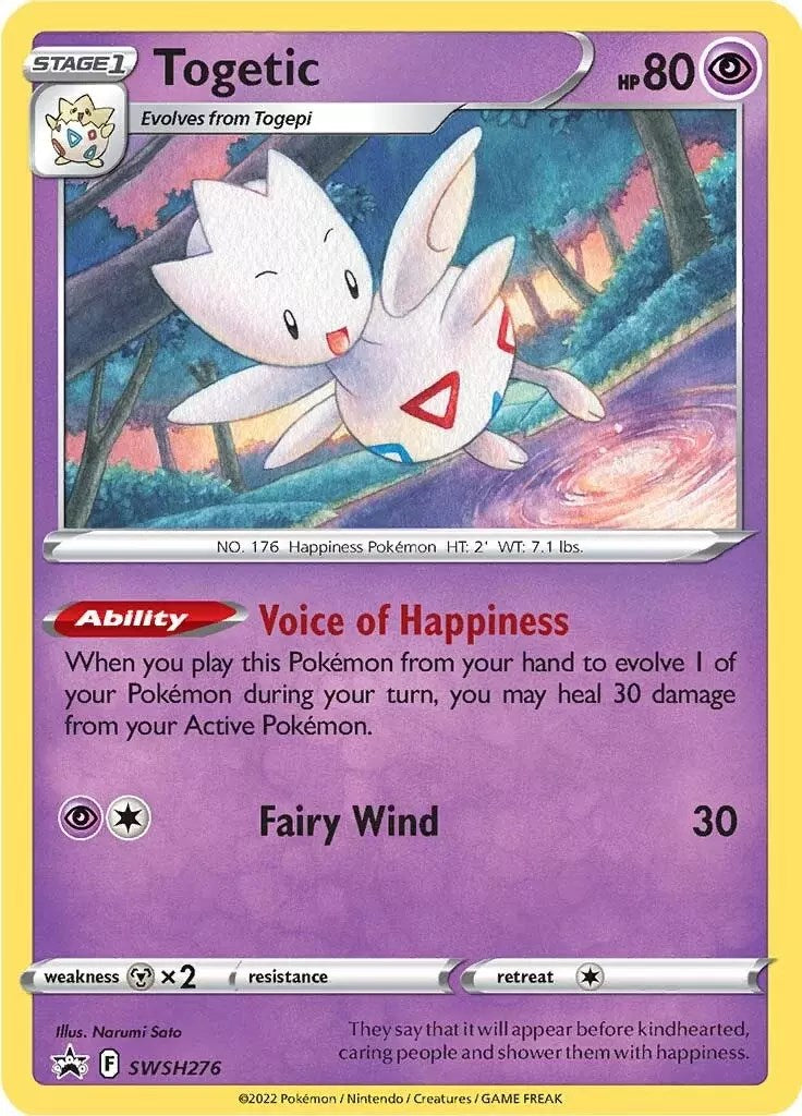 Togetic (SWSH276) [Sword & Shield: Black Star Promos] | Dumpster Cat Games