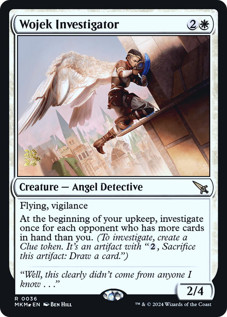 Wojek Investigator [Murders at Karlov Manor Prerelease Promos] | Dumpster Cat Games