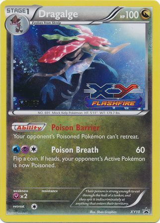 Dragalge (XY10) (Staff) [XY: Black Star Promos] | Dumpster Cat Games