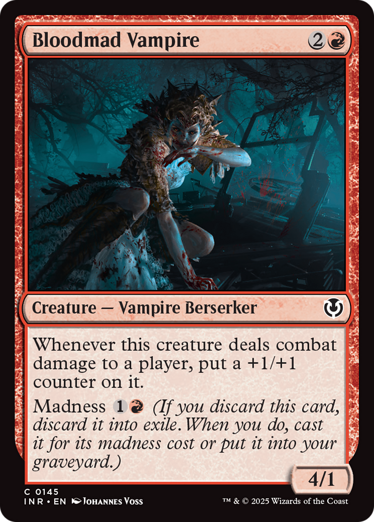 Bloodmad Vampire [Innistrad Remastered] | Dumpster Cat Games