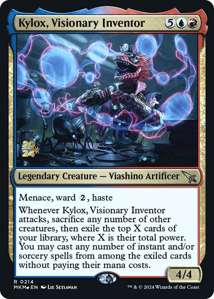 Kylox, Visionary Inventor [Murders at Karlov Manor Prerelease Promos] | Dumpster Cat Games