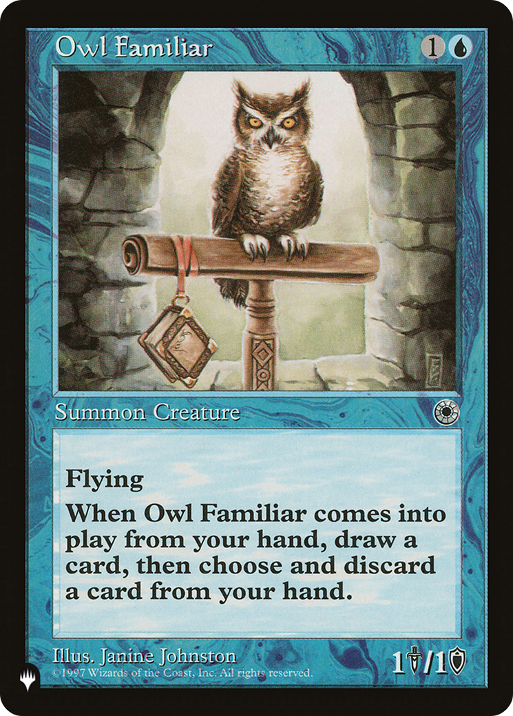 Owl Familiar [The List] | Dumpster Cat Games