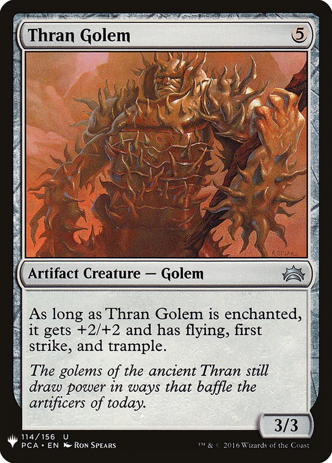 Thran Golem [Mystery Booster] | Dumpster Cat Games