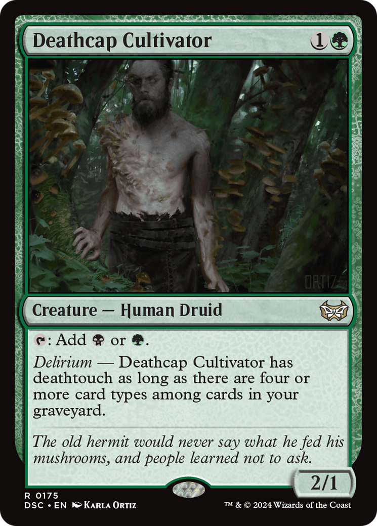 Deathcap Cultivator [Duskmourn: House of Horror Commander] | Dumpster Cat Games