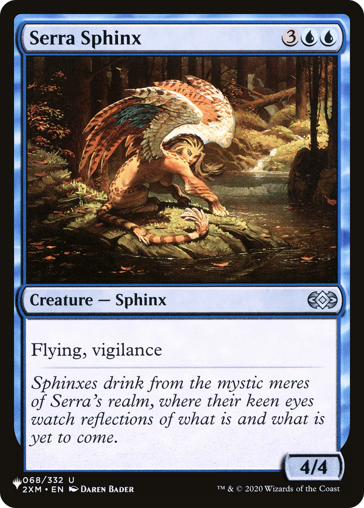 Serra Sphinx [The List Reprints] | Dumpster Cat Games