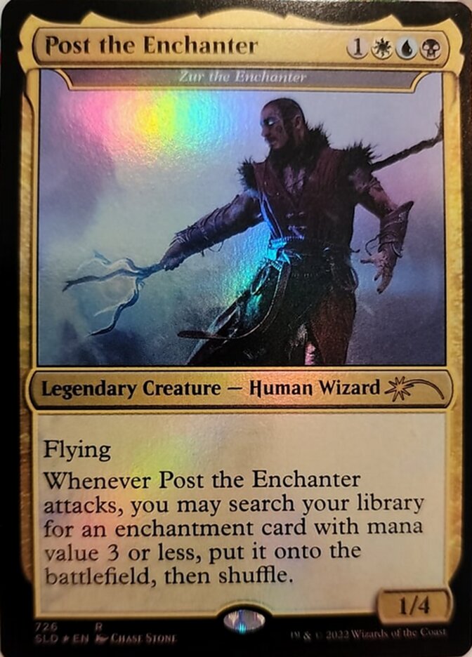 Zur the Enchanter - Post the Enchanter [Secret Lair Drop Promos] | Dumpster Cat Games