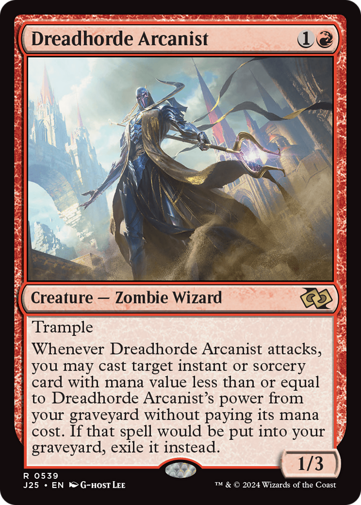 Dreadhorde Arcanist [Foundations Jumpstart] | Dumpster Cat Games