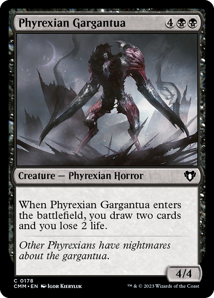 Phyrexian Gargantua [Commander Masters] | Dumpster Cat Games