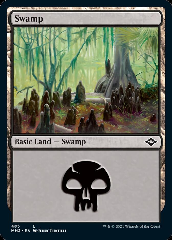 Swamp (485) [Modern Horizons 2] | Dumpster Cat Games