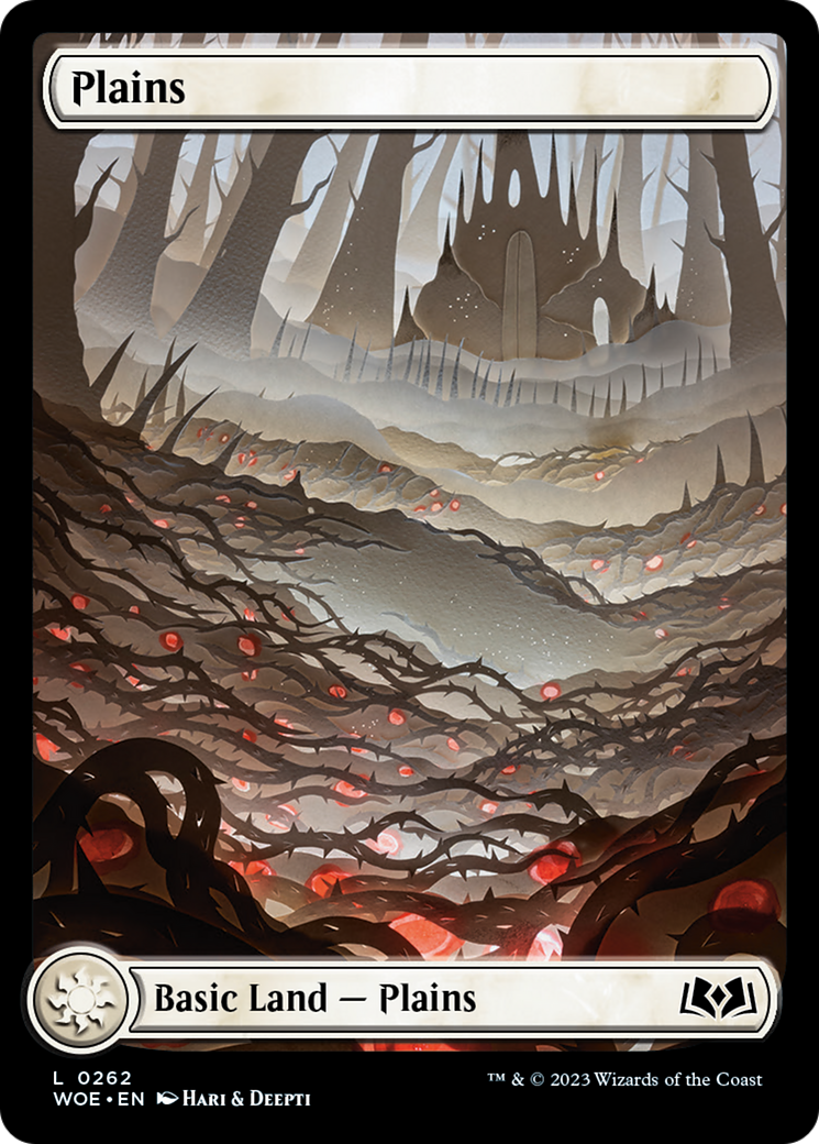 Plains (262) (Full-Art) [Wilds of Eldraine] | Dumpster Cat Games