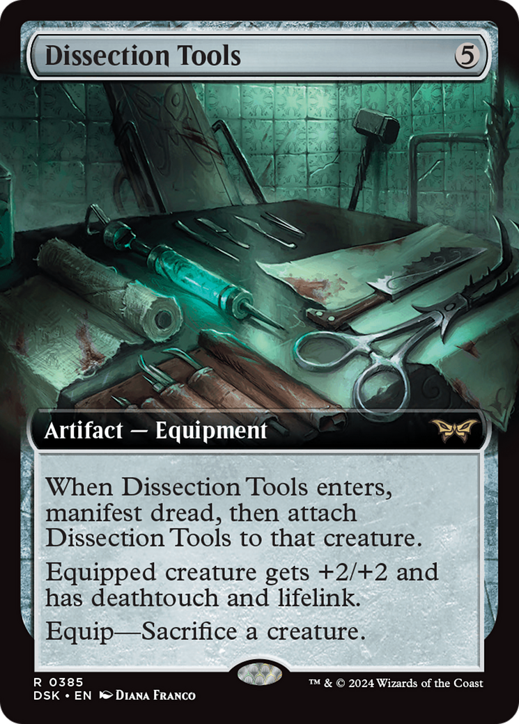 Dissection Tools (Extended Art) [Duskmourn: House of Horror] | Dumpster Cat Games