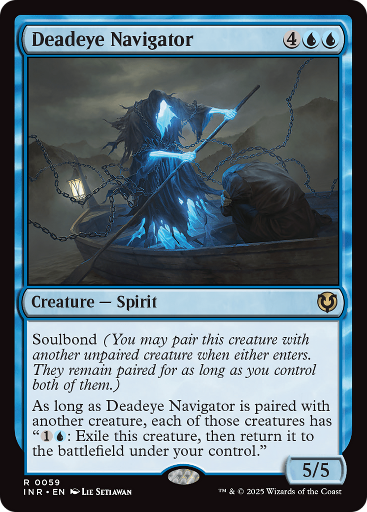 Deadeye Navigator [Innistrad Remastered] | Dumpster Cat Games