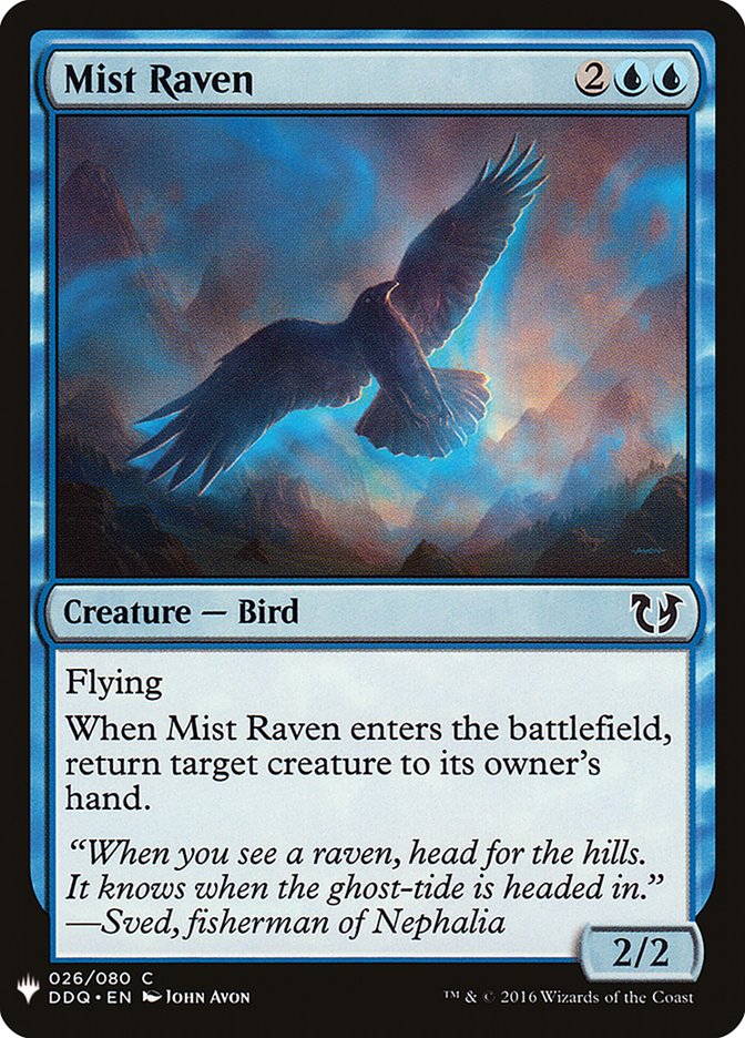 Mist Raven [Mystery Booster] | Dumpster Cat Games