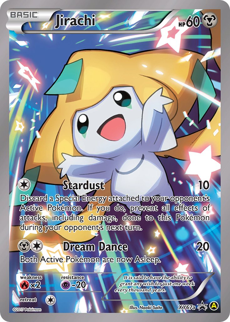 Jirachi (XY67a) [Alternate Art Promos] | Dumpster Cat Games