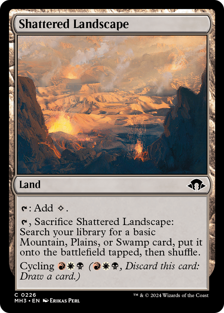 Shattered Landscape [Modern Horizons 3] | Dumpster Cat Games