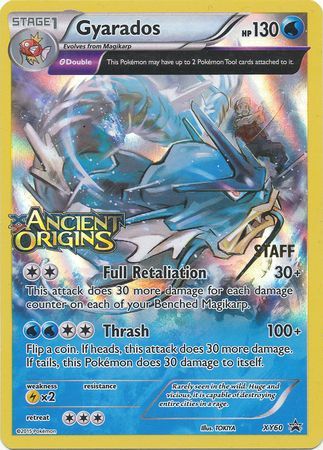 Gyarados (XY60) (Staff) [XY: Black Star Promos] | Dumpster Cat Games