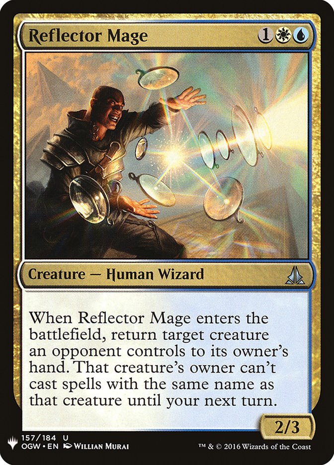 Reflector Mage [Mystery Booster] | Dumpster Cat Games