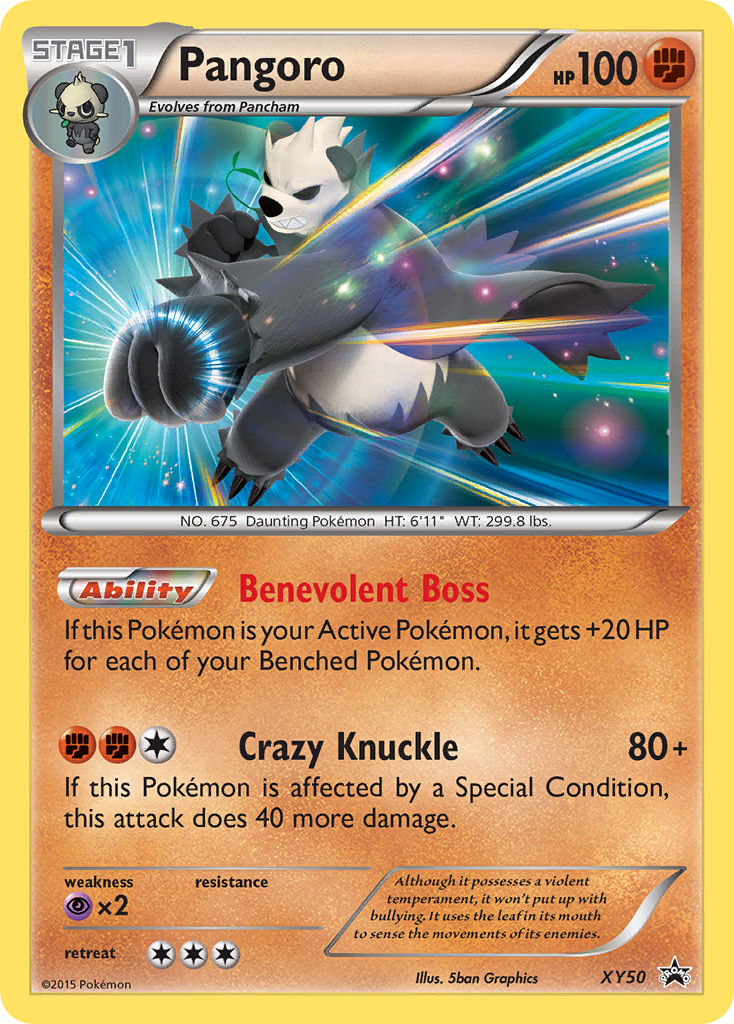 Pangoro (XY50) [XY: Black Star Promos] | Dumpster Cat Games