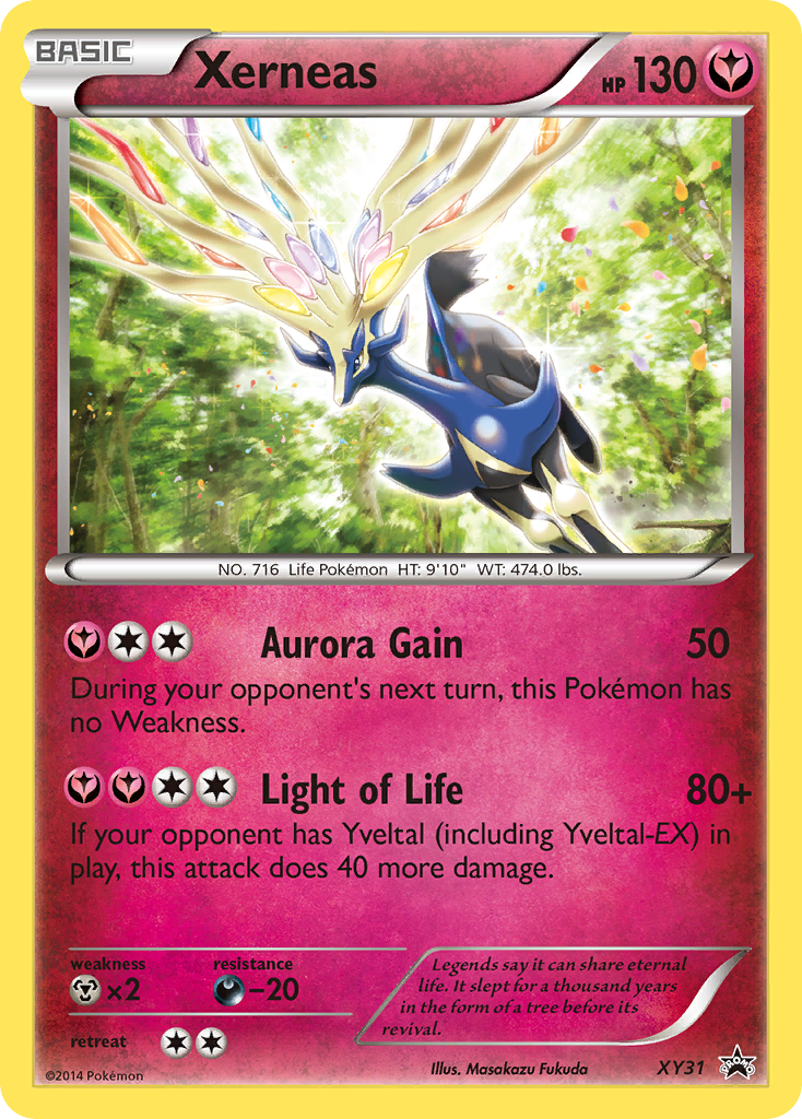 Xerneas (XY31) [XY: Black Star Promos] | Dumpster Cat Games