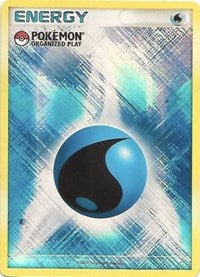 Water Energy (2009 Unnumbered POP Promo) [League & Championship Cards] | Dumpster Cat Games